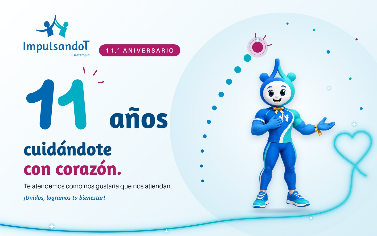 11 años cuidándote con corazón — ImpulsandoT Fisioterapia